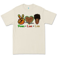 Bone peace love locs Premium Tee - texasbilliewilder