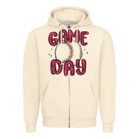 Sandshell game day baseball Zipper Hoodie - MaliasSmallBusiness