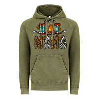 Vintage Olive one hot mama Vintage Hoodie - CowhideDigitalArt