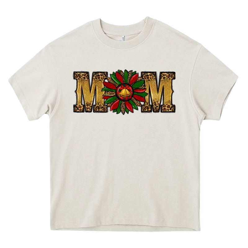 Christmas Sunflower Mom Heavy Core Tee by RanaPortraitStore | Teevron