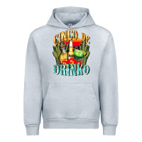 Heather Grey cinco de drinko cinco de mayo Urban Hoodie - CowGirlArtShop