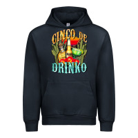 Navy cinco de drinko cinco de mayo Urban Hoodie - CowGirlArtShop