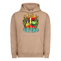 Pigment Burro cinco de drinko cinco de mayo Urban Hoodie - CowGirlArtShop