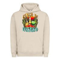 Pigment French Oak cinco de drinko cinco de mayo Urban Hoodie - CowGirlArtShop