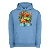 Pigment Pebble Blue cinco de drinko cinco de mayo Urban Hoodie - CowGirlArtShop