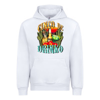 White cinco de drinko cinco de mayo Urban Hoodie - CowGirlArtShop