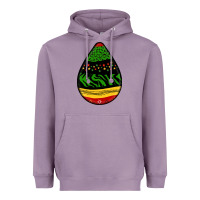 Lavender teardrop african pattern Heavyweight Hoodie - BundleAndBundleShop