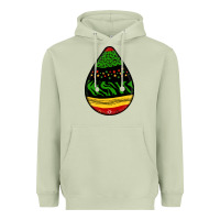 Matcha teardrop african pattern Heavyweight Hoodie - BundleAndBundleShop