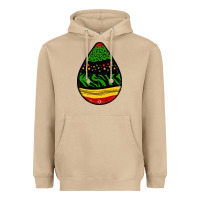 Mushroom teardrop african pattern Heavyweight Hoodie - BundleAndBundleShop