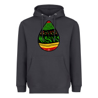 Smoke teardrop african pattern Heavyweight Hoodie - BundleAndBundleShop