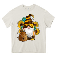 Cream western bee gnomes beehive honey sunflowers gemstone Heavy Core Tee - Artiststas