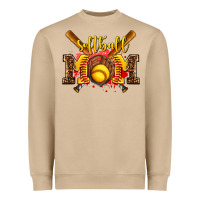 Mushroom softball mom Heavyweight Sweatshirt - AdoDesignShop
