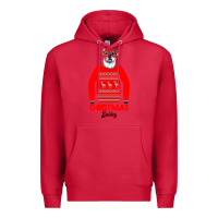 Cardinal Christmas Buldog Premium Hoodie - Bettercallsaul