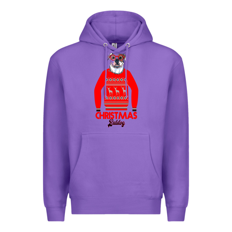 Christmas Buldog Premium Hoodie by Bettercallsaul | Teevron