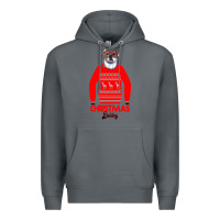 Rock Christmas Buldog Premium Hoodie - Bettercallsaul