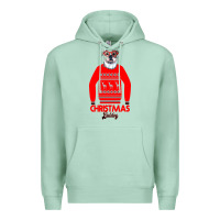 Seafoam Christmas Buldog Premium Hoodie - Bettercallsaul