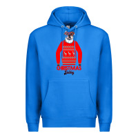 True Royal Christmas Buldog Premium Hoodie - Bettercallsaul
