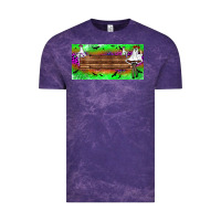 Cloud Purple custom name freak ghosts license plate Vintage Tee - BundleAndBundleShop