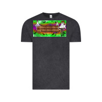 Vintage Black custom name freak ghosts license plate Vintage Tee - BundleAndBundleShop