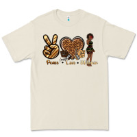 Peace Love Melanin Premium Tee | Teevron