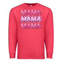Cardinal mama mama mama valentine's day Premium Sweatshirt - LillyAllenDesigns