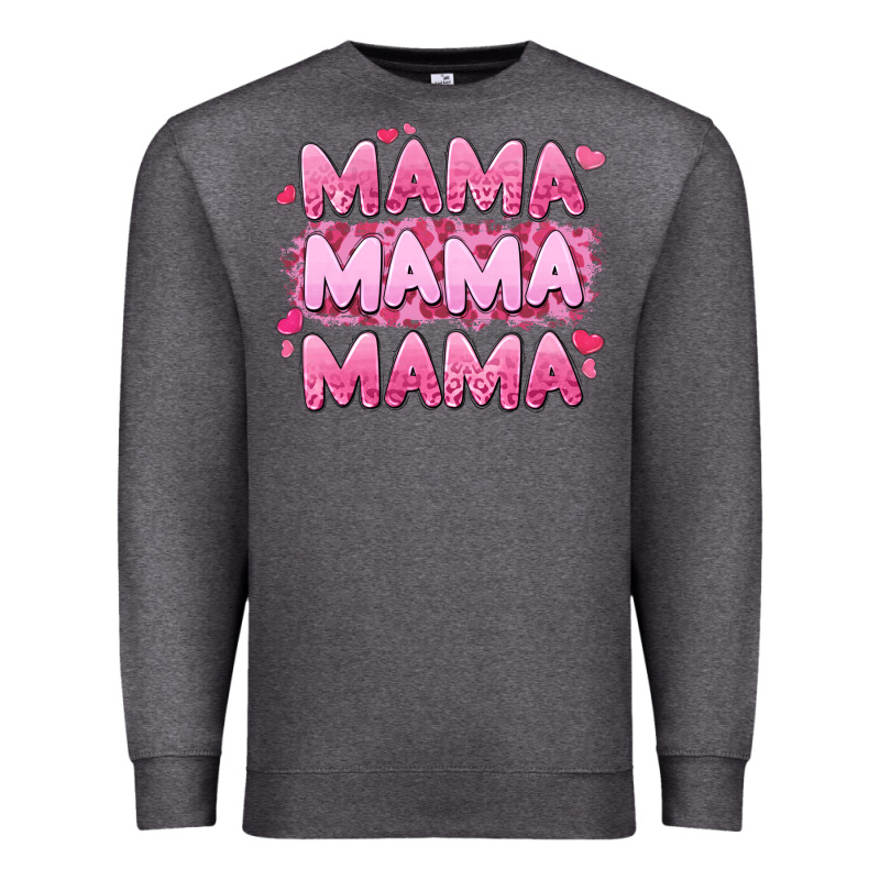 Mama Mama Mama Valentine's Day Premium Sweatshirt by LillyAllenDesigns | Teevron
