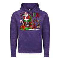 Cloud Purple fa la la la la christmas santa claus coffee cup Vintage Hoodie - FaDigitalArtStudio