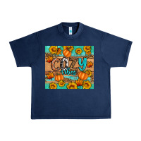 Navy cozy vibes Urban Heavy Tee - Artiststas