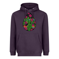 Plum Hispanic Heritage Heavyweight Hoodie - BundleAndBundleShop
