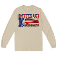 Mushroom patriotic baseball kindergarten theme Long Sleeve Tee - JahusDesignShop