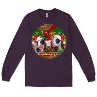 Plum Christmas heifers Christmas Long Sleeve Tee - Jasminsmagicworld
