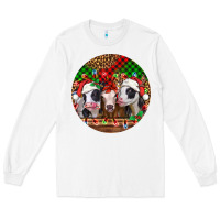 White Christmas heifers Christmas Long Sleeve Tee - Jasminsmagicworld