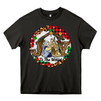 Asphalt Christmas Joy To The World Heavy Core Tee - RanaPortraitStore