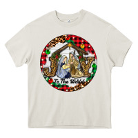 Christmas Joy To The World Heavy Core Tee | Teevron