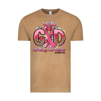 Vintage Camel breast cancer with god all things are possible Vintage Tee - Artiststas