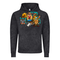 Vintage Black western Truck with gnomes Vintage Hoodie - HRA Design Shop