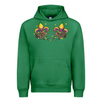 Emerald skeleton hands mardi gras Urban Hoodie - CowGirlArtShop