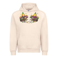 Sandshell skeleton hands mardi gras Urban Hoodie - CowGirlArtShop