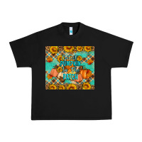 Black Cutest pumpkin in the patch Urban Heavy Tee - Artiststas