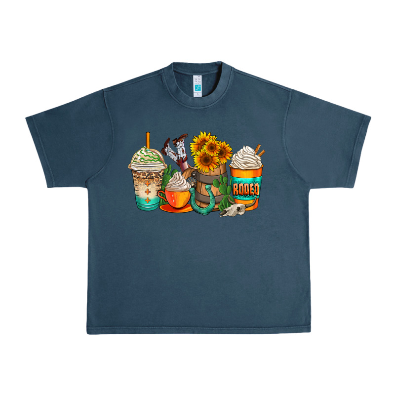 Rodeo Coffee Cups Urban Heavy Tee by AdoDesignShop | Teevron