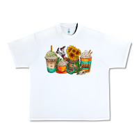 White rodeo coffee cups Urban Heavy Tee - AdoDesignShop