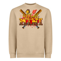 Mushroom softball mini Heavyweight Sweatshirt - AdoDesignShop
