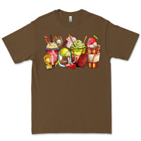 Cacao baseball and softball coffee cups Premium Tee - Zillion Design Studio