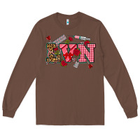Chestnut valentines day lvn Long Sleeve Tee - NancyCooperArtShop