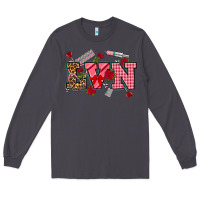 Smoke valentines day lvn Long Sleeve Tee - NancyCooperArtShop