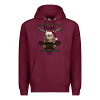 Burgundy All I Want For Christmas Is You Just Kidding I Want Cats Premium Hoodie - Bettercallsaul