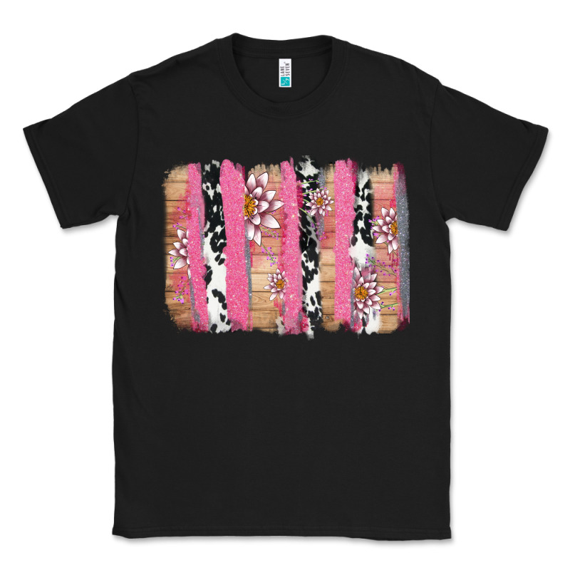 V.d Cow And Lotus Brushstrock Classic Tee by AdoDesignShop | Teevron