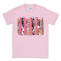 Bubblegum Pink v.d cow and lotus brushstrock Classic Tee - AdoDesignShop