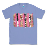 Colony Blue v.d cow and lotus brushstrock Classic Tee - AdoDesignShop