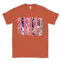 Copper v.d cow and lotus brushstrock Classic Tee - AdoDesignShop